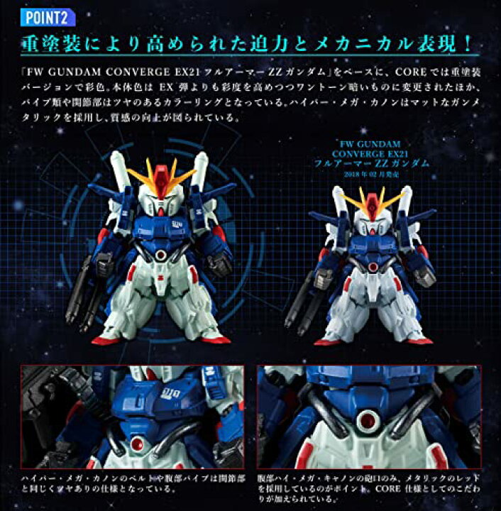 楽天市場】FW GUNDAM CONVERGE CORE フルアーマーZZガンダム : global 