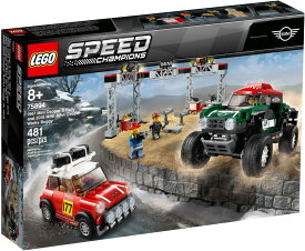 レゴ(LEGO) 1967 ミニクーパー S ラリーと 2018 ミニ・ジョン・クーパー・ワークス・バギー 75894 ブロック おもちゃ 男の子 車