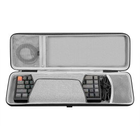 Geekria キーボード＋マウスケース 65％コンパクト 68キー ワイヤレスンメカニカルゲーム キーボード収納ケース Keychron K6 Bluetooth 5.1 Nuphy Halo65 に適合