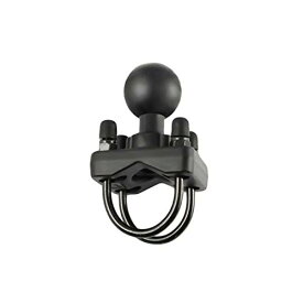 ラムマウント(RAM MOUNTS) ダブルU字クランプ 1.5インチボール RAM-235-1U ブラック