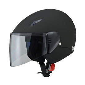 【LEAD(リード工業)】 【4952652150052】SERIO セミジェットヘルメット RE-35 マットブラック フリーサイズ