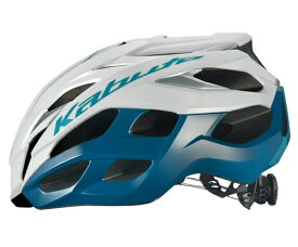 【4966094600839】OGK Kabuto VOLZZA ホワイトブルー S/M(55-58cm)ヘルメット オージーケーカブト JCF公認