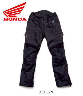 Honda × RSタイチ プロテクトライディングウインターパンツ EJ-T25 ブラック HONDA 脱着保温インナー 定価 限定モデル L M 防寒 LL ハードタイプCE膝プロテクター S