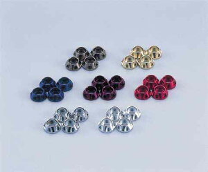 4945716400866 ポスト投函便 キャップホルダー メッキ NASAタイプ6mm/4pc 004086 【POSH FAITH(ポッシュ フェイス)】