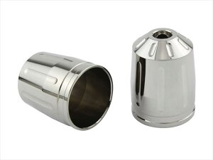 4945716142896 ウルトラヘビーバーエンドT2アウター メッキ M6/2PCS 033679 【POSH FAITH(ポッシュ フェイス)】