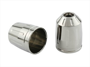 4945716142520 ウルトラヘビーバーエンドT2アウター メッキ M8/2PCS 033879 【POSH FAITH(ポッシュ フェイス)】