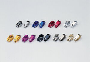 4945716921675 ハンドルブレースクランプ 22.4mmヨウ レッド 2PCS/SET 090167-02 【POSH FAITH(ポッシュ フェイス)】