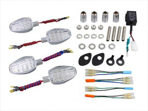 4945716526528 LWLEDウインカーキット メッキ/クリア VTR250 09- 152652 【POSH FAITH(ポッシュ フェイス)】