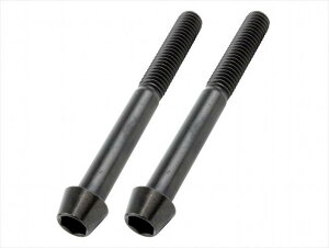 4945716962357 ポスト投函便 テ-パ-キャップボルトブラックセット M6X55/2PCS 900655-T9 【POSH FAITH(ポッシュ フェイス)】