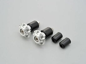 【DAYTONA(デイトナ)】 72020 アルミバービレットバーエンド ファインカットType シルバー