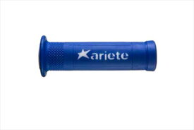 【アリート(ariete)】 【4550255330477】 02642-BA ariete ARIRAM ROAD GRIPS WHT／BLU スーパーソフト／120mm（2mm切断可）／貫通