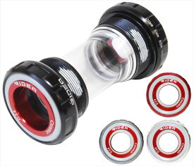 【RIDEA(リデア)】 【4510676710821】BB24-ES68　Bottom Bracket　レッド（内径φ34mm）