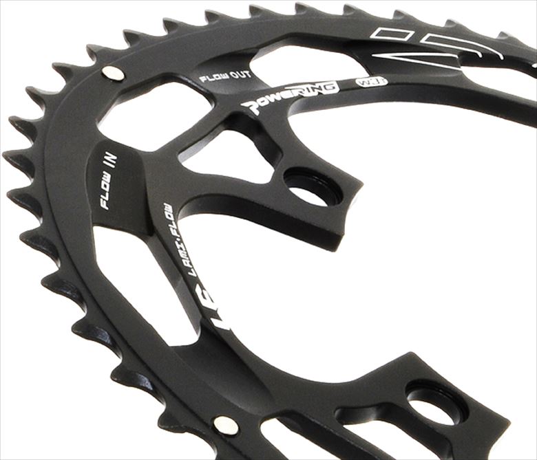 【RIDEA(リデア)】 【4510676120897】入荷未定 50/34-LFR491 Double Speed Chain Ring LF 4arms 50T/34T（BCD：110mm） 1