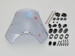 �yDAYTONA(�f�C�g�i)�z 93957 GIVI���^�E�C���h�X�N���[�� A660 �Z�~�X���[�N H415mm×W410mm
