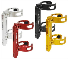 【RIDEA(リデア)】 【4510676411018】FCAD　Mini Velo Bottle Cage Adapter（Double arm）　レッド