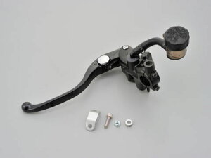 【DAYTONA(デイトナ)】 95658 NISSIN ラジアルクラッチマスターシリンダー 縦型Φ19 (スモークタンク) ブラック/ブラックレバー