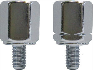 【タナックス】 【4510819200073】 CM-3 【ポスト投函便発送】NAPOLEON ミラー ネジ径変換アダプター(クロームメッキ/10mm正ネジ→8mm逆ネジ、10mm正ネジ→8mm正ネジ)