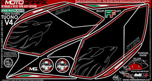 �y���g�O���t�B�b�N�X�z �y4580041201704�z MT-KA001R �{�f�B�p�b�h KNEE RSV TUONO V4 11-