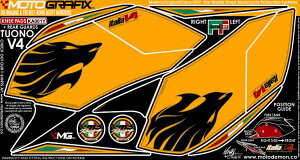 �y���g�O���t�B�b�N�X�z �y4580041201711�z MT-KA001Y �{�f�B�p�b�h KNEE RSV TUONO V4 11-