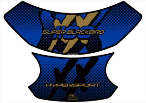 y`OXցzygOtBbNXz y4580041215640z MT-TH020BA ^Npbh BLU^GLD CBR1100XX BLACKBIRD 96-08