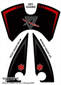 【ネコポス】【モトグラフィックス】 【4580041244206】 MT-SIG002KR Ignition Guard KATANA 18-21