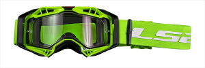 yLS2(GGXc[)z y4562343603240z 7201001060 LS2 AURA GOGGLE BLACK GREEN / CLEAR LENS -