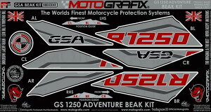 ygOtBbNXz y4580041241472z MT-BB003EKR BEAK PROTECTION KIT BMW R1250GS Adventure 19- iKalamata Style Special Editionj