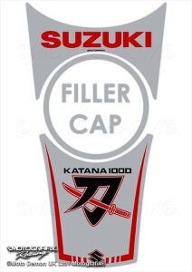 【定形外郵便】【モトグラフィックス】 【4580041244237】 MT-TS036SR タンクパッド SIL/BLK/RED KATANA 18-21