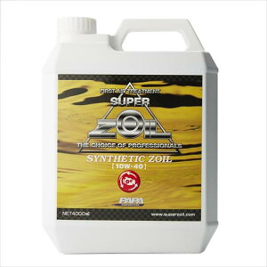 �X�[�p�[�]�C��(SUPER ZOIL) �y4560123948901�z 1111SZ10404 �V���Z�e�B�b�N 10W40 4L #SYZ4000
