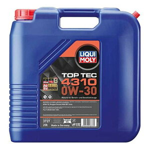 LIQUI MOLY�i���L�����j �y4100420037375�z 3737 �g�b�v�e�b�N4310 0W30 20L