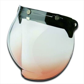 RIDEZ　ライズ 【4527625088023】 Final Bubble Shield　ヘルメットバブルシールド　グラデーションブラウン
