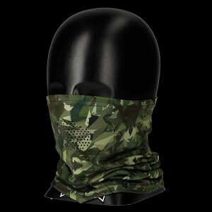 RIDEZ�@���C�Y �y4527625109070�z PIPES NECK WARMER GREEN CAMO PNW-08�@�l�b�N�E�H�[�}�[�@�O���[���J��