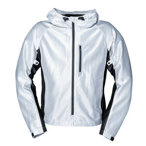 【4521407265947】 YAS76-SA メッシュジャケット シルバー/ブラック L ヤマハ