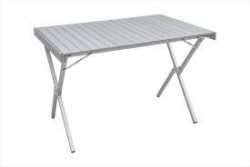 アルプス マウンテニアリング 【4550255794118】 ALPS Dining テーブル シルバー サイズ:縦71 x 幅109 x 高71cm 重量:5.44kg