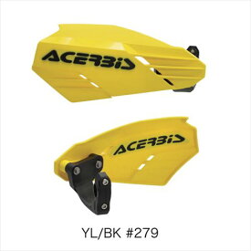 ACERBIS(アチェルビス) 【8052796855021】 AC-25658YL/BK リニアハンドガード LINEAR HANDGUARDS YELLOW/BLACK