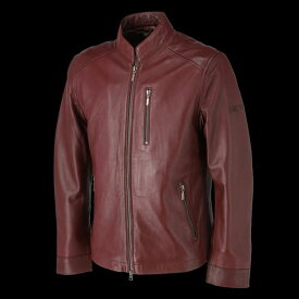 RIDEZ　ライズ 【4527625112780】 RIDEZ RR VANQUISH JACKET WINE RED M RR01　ライダースジャケット　ワインレッド　Mサイズ