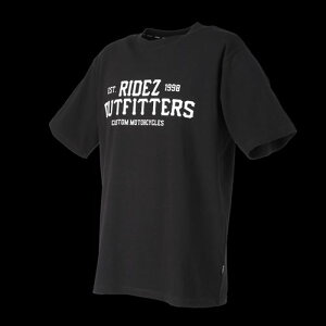 RIDEZ@CY y4527625113978z RIDEZ STANDARD TEE BK XL RD7003@TVc@ubN@XLTCY
