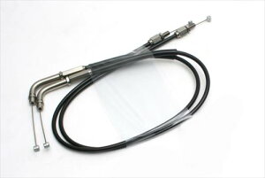 ネコポス  ACTIVE(アクティブ) 【4538792798363】 1060335 ハイスロットルキット専用ワイヤー (T-EVO ステン金具/アウターBLK) YZF-R25/YZF-R25(ABS)(引き側)15-18/YZF-R3(ABS)15-18