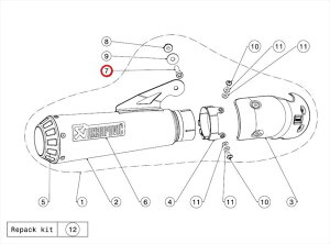 󒍔i@`O AKRAPOVIC y4538792453972z yAp[c bolt