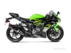 AKRAPOVIC y4538792884370z SLIP ON LINE J[{ ZX-6R 19-22 (2BL-ZX636G)