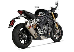 AKRAPOVIC �y4538792928586�z SLIP ON LINE �`�^�� TRIUMPH SPEED TRIPLE1200RS 21-22 (2BL-PSJ1200/S)