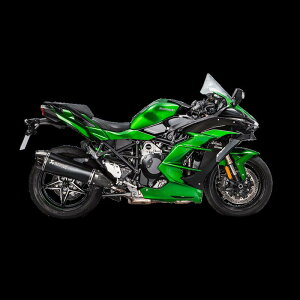AKRAPOVIC y4538792874173z SLIP ON LINE `^ NINJA H2 SX/SE/SE+ 18-20 (2BL-ZXT02A)