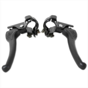 アライ制動器材 【4589840174097】 10402202 ブレーキレバー CAR220KK 左右ペア ブラック 袋入