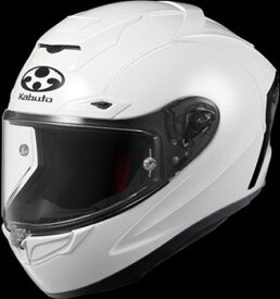 OGK KABUTO(オージーケーカブト) 【4966094605117】 F-17　ホワイト XSサイズ(53-54)　バイク用　ヘルメット　