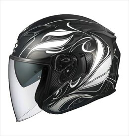 OGK KABUTO(オージーケーカブト) 【4966094609825】 EXCEED ELFI　フラットブラック Sサイズ(55-56)　エクシードエルフィ　バイク用　ヘルメット　
