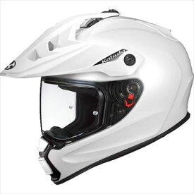 OGK KABUTO(オージーケーカブト) 【4966094614553】 GEOSYS　ジオシス　パールホワイト XSサイズ(53-54)　バイク用　オフロード　ヘルメット　