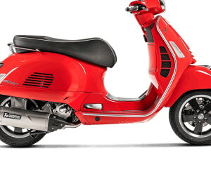 �y�󒍔����i�z �y4538792888347�z �J�[�{���q�[�g�V�[���h VESPA GTS125/150 09-16/GTS250 05-13/GTS300 08-20 AKRAPOVIC