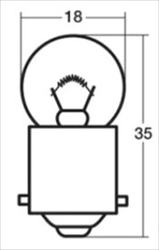 スタンレー 【4907894115680】 A4125Y 12V10W イエロー G18 BA15s　【10個入り】 電球
