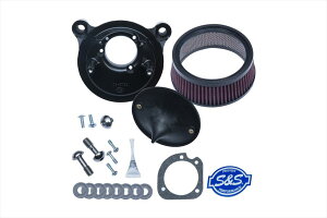 【4549950797708】 S&S ステルス エアクリーナーキット カバーなし ツインカム(ケーブル2本引) 01-17 エスアンドエスサイクル