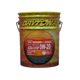 DAYTONA(デイトナ) 1010321 エボルブEURO OW-20 API:SP/CF適合　ACEA(2021):C5 全合成ガソリンエンジンオイル 5Gal＝18.9Lペール缶